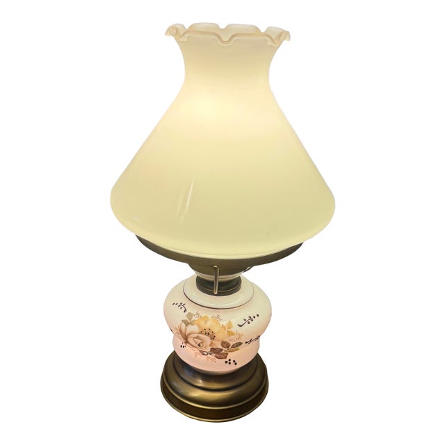 Late 20th Century Leviton Hurricane Lamp For Sale