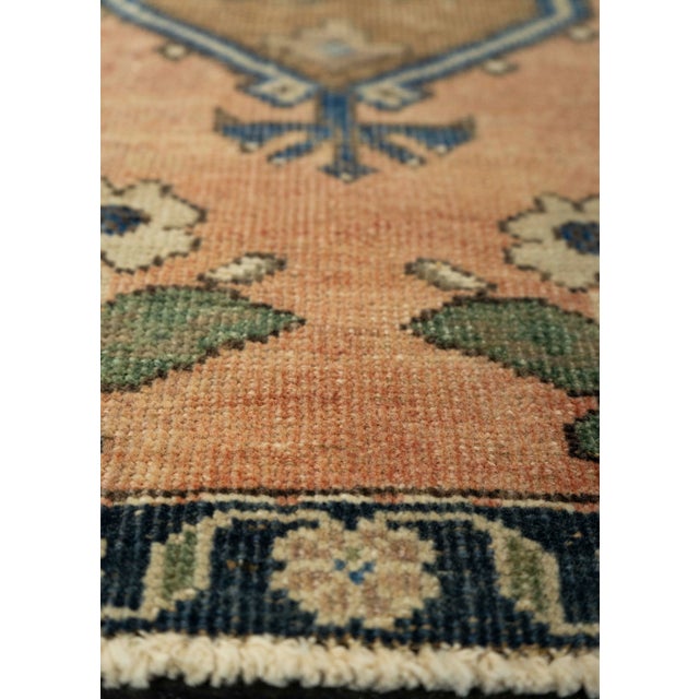 Turkish Turkish Mini Rug Oriental Hand Knotted Vintage Rug 1'4" x 2'6" #21145 For Sale - Image 3 of 8
