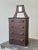 Farmhouse Antique Folk Art Miniature Chest of Drawers With Diminutive Mirror, Circa Early 20th Century For Sale - Image 3 of 18