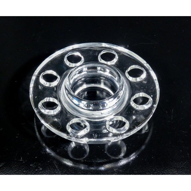 Glass Vases from VMC Reims, France, 1980s, Set of 3 For Sale - Image 6 of 16