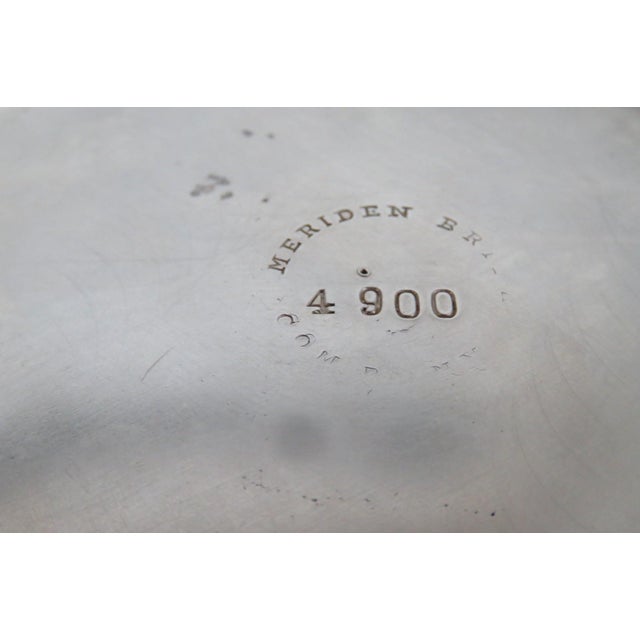 Metal Late 18th Century Meriden Britannia Silver Plated Handled Butter Dish Soup Tureen With Lid For Sale - Image 7 of 18