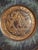 Mid-Century Modern Share Vintage Tzel Tzion Israeli Brass Wall Plate Maccabiah Runner Torch Star of David For Sale - Image 3 of 11