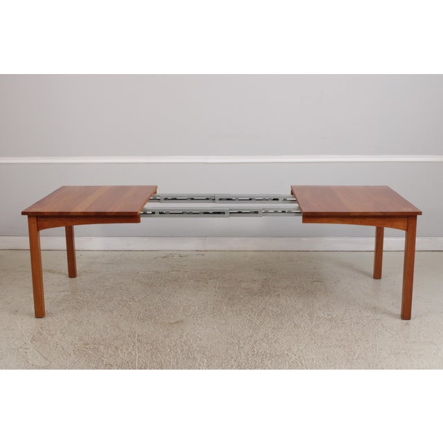 Stickley Cherry Harvey Ellis Mission Dining Room Table For Sale - Image 11 of 16