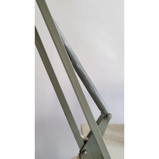 Gray Mid-Century Adjustable Architects Desk Lamp from Elux, 1950s For Sale - Image 8 of 11