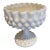 Vintage Hobnail Milk Glass Compote, Likely Fenton For Sale