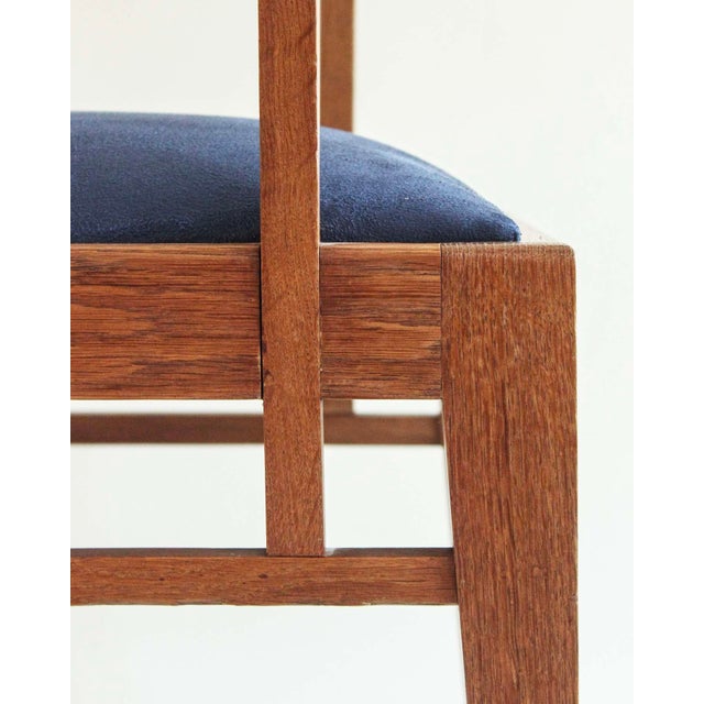 Wood Bridge Chairs by René Gabriel, 1950, Set of 2 For Sale - Image 7 of 11