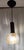 1980s Vintage Pendant Lamp with Tinted Glass Shade on an Oak Mount, 1980s For Sale - Image 5 of 7