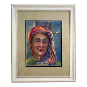 Watercolor Portrait by C. Bernard, 2019