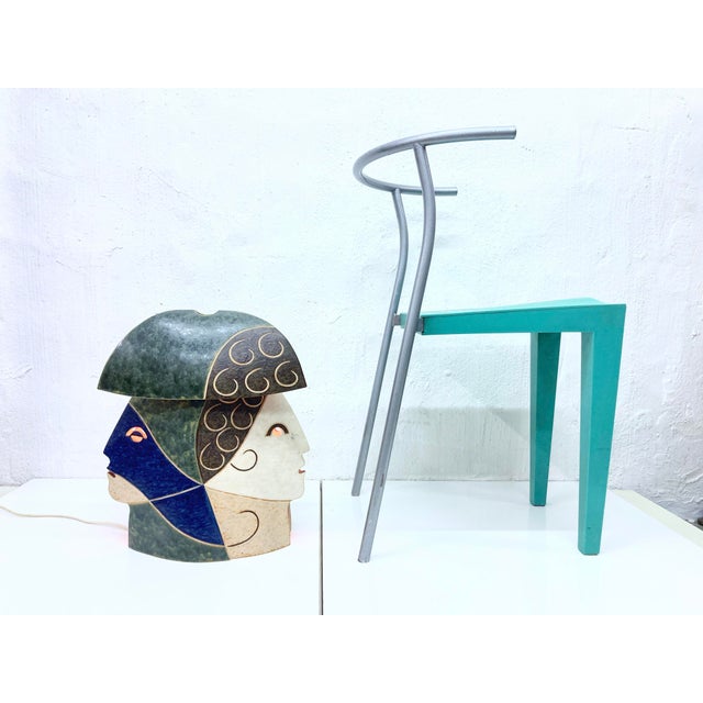 Sculptural Studio Ceramic Table Lamp, 1980s For Sale - Image 10 of 18
