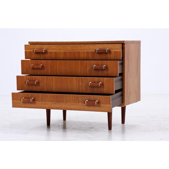 Vintage Chest of Drawers in Teak For Sale - Image 6 of 13