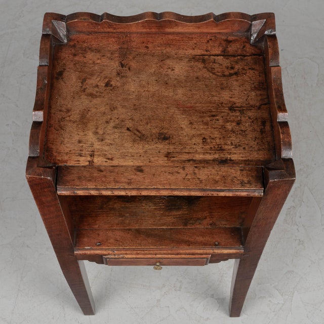 Brown 19th Century French Country Side Table For Sale - Image 8 of 9