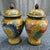 Art Deco Pair of Vintage Cloisonné Enamel Dragon & Phoenix Ginger Jars For Sale - Image 3 of 6
