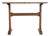 French 19th Century Oak Refectory Style Bistro Table For Sale