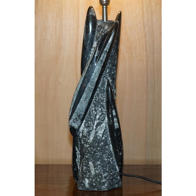 Large Table Lamp with Marble For Sale - Image 10 of 18