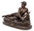 Neoclassical Leon Bonduel "L'Alerte" Patinated Bronze Sculpture For Sale - Image 3 of 10