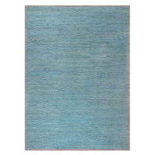 Contemporary Large Kilim Blue Rug by Doris Leslie Blau For Sale