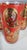 Mid-Century Modern Vintage Culver Red Paisley Highball Bar Glasses, 22k Gold - Set of 3 For Sale - Image 3 of 5