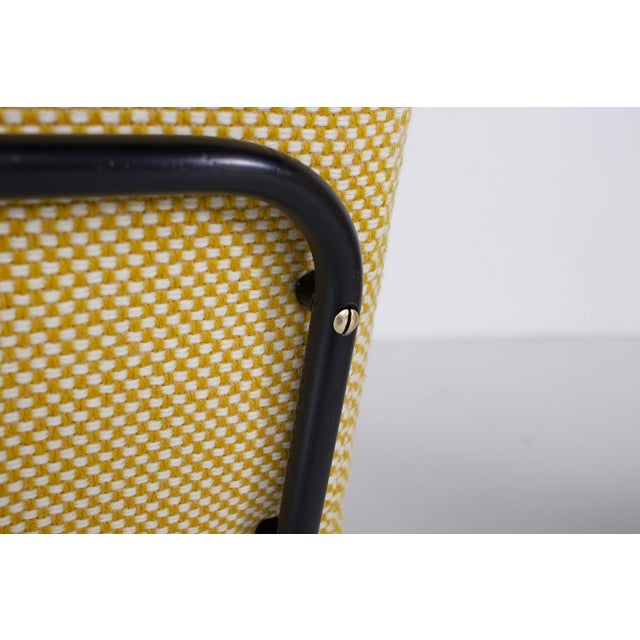 Metal Model 31 Lounge Chairs with Kvadrat Fabric from Florence Knoll, 1950s, Set of 2 For Sale - Image 7 of 14