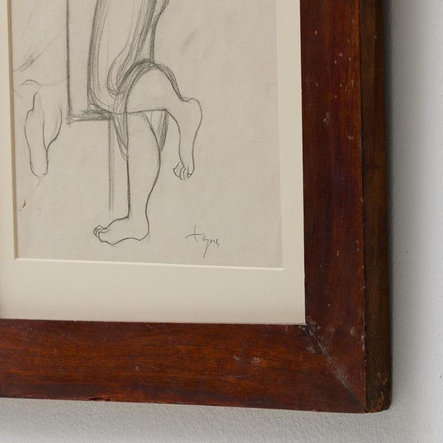 Togores for Kahnweilers Galerie Simon, Figure, 1923, Drawing on Paper, Framed For Sale - Image 8 of 17