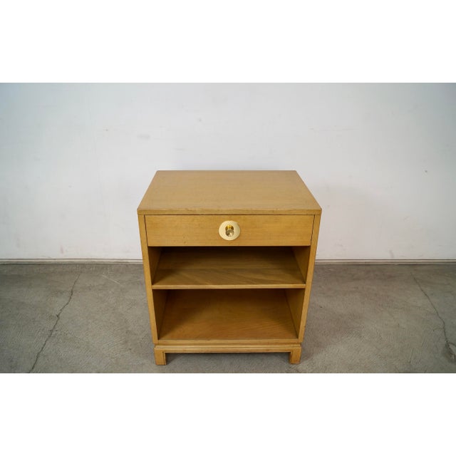 1950’s Mid-Century Modern Landstrom Blonde Nightstand For Sale In Los Angeles - Image 6 of 12