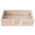White Artifacts Rattan Guest Towel - Rectangular Napkin Holder with Cutout in White Wash For Sale - Image 8 of 8