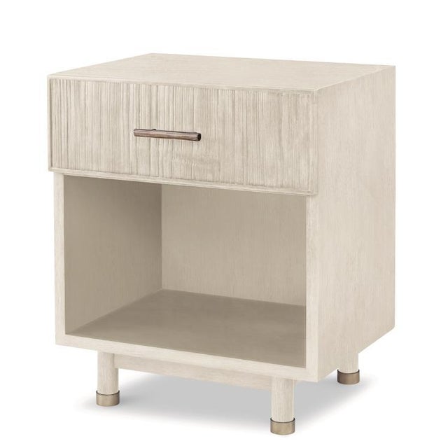 This piece is available only as shown, and will ship in 2-3 weeks. An elegant nightstand from the Century Furniture Bamboo...