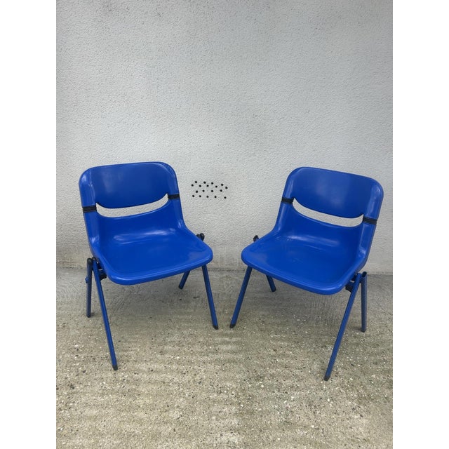 Dorsal Chairs from Piretti, 1980s, Set of 2 For Sale - Image 13 of 13