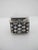 Mexican Taxco Mexico Sterling Silver Miniature Basket Weave Trinket or Pill Box For Sale - Image 3 of 9