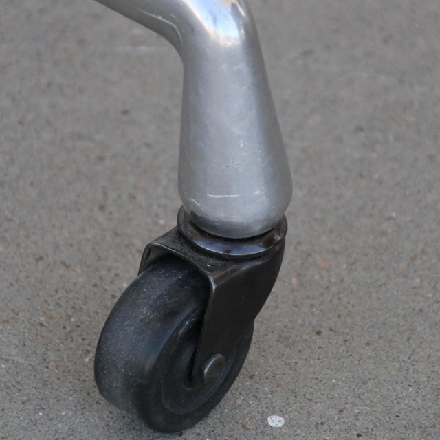 Herman Miller 1970s Herman Miller Square Table on Casters For Sale - Image 4 of 10