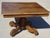 19th Century Square Walnut Pedestal Table For Sale - Image 4 of 18