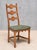 1960s Dining Chairs in Oak and Pierre Frey Tweed from Henning Kjærnulf, 1960s, Set of 6 For Sale - Image 5 of 17