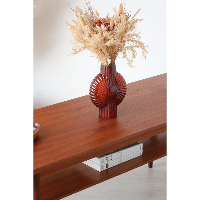 Vintage Scandinavian Teak Coffee Table, Denmark, 1960s For Sale - Image 11 of 14