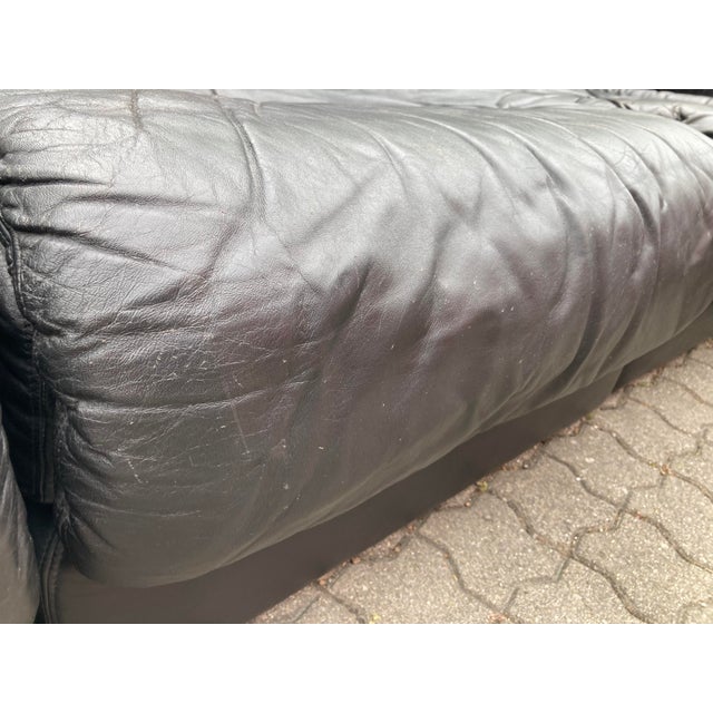 Modular Leather Sofa from Dreipunkt International, 1970s, Set of 5 For Sale - Image 11 of 18