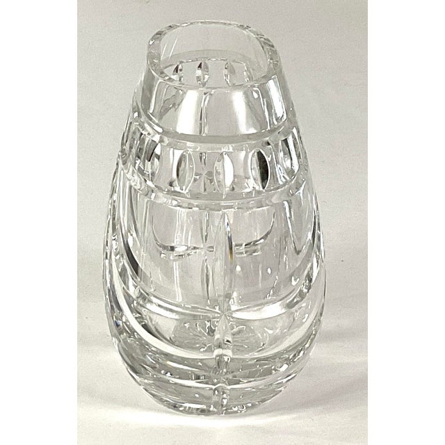 Waterford Crystal-“Overture Rose Vase”-New With Label For Sale - Image 6 of 7