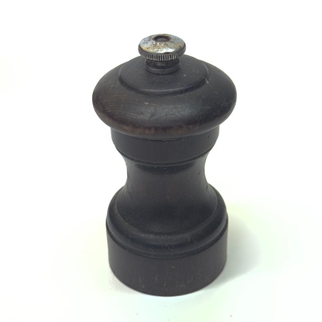 Mid 20th Century Vintage Wooden Pepper Mill Curation - Group of 6 For Sale - Image 5 of 11