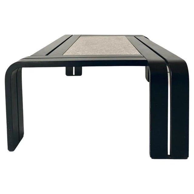 Living Room Table with Granite Top, 1980s For Sale - Image 6 of 11