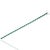 Art Deco Regal 12 Ct Emerald & Diamond Line Tennis Bracelet in 925 Sterling Silver, 7 Inch For Sale - Image 3 of 14