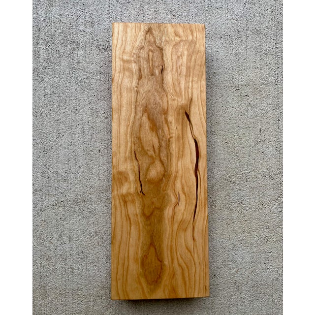 Transitional Cherry Cribbage Board on Underside of Custom Engraved Box Lid, Handmade in the Usa For Sale - Image 3 of 9