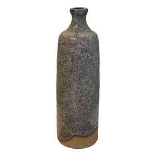 Mid-Century Swiss Wabi-Sabi Ceramic Vase by Arnold Zahner, Rheinfelden, 1960s For Sale
