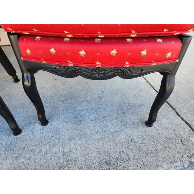 Pearson French Country Dining Chairs by Pearson For Sale - Image 4 of 12