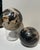 Two Polished Petrified Wood Organic Spheres. For Sale - Image 9 of 10