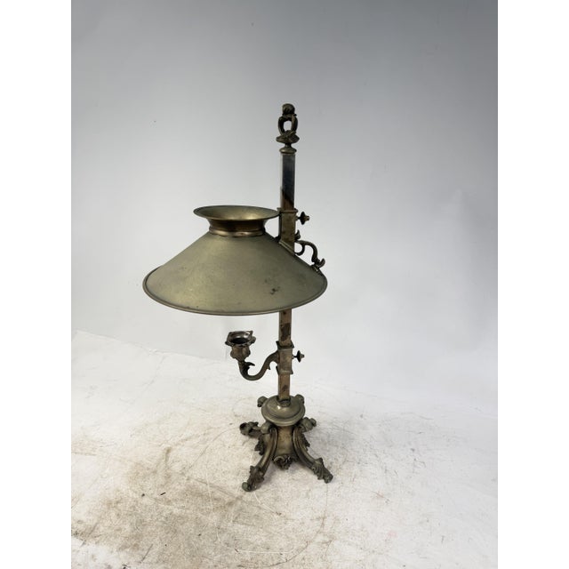 Vintage English Adjustable Table Light, 1920s For Sale - Image 10 of 15