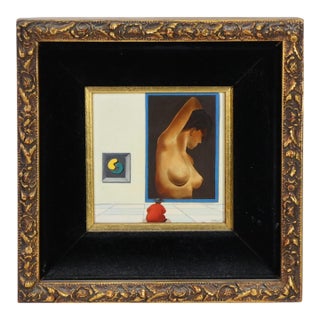 Frank Whipple, Monk and Nude Painting For Sale