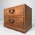 Contemporary Japanese Wooden Ko-Dansu Chest with Flower Motifs, 1920s For Sale - Image 3 of 12