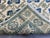 Cream and Blue Chobi Wool Rug, 3'10" X 5'4" For Sale - Image 13 of 13