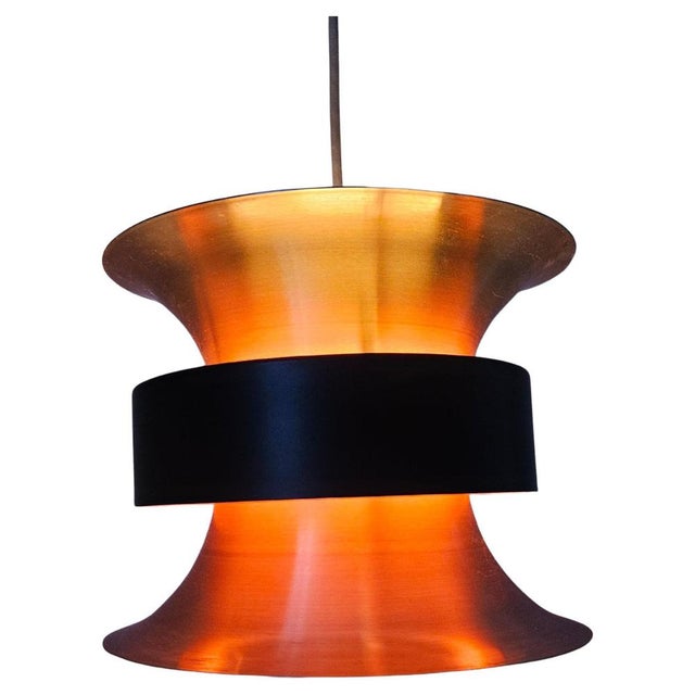 Beautiful style of lighting. Very good original condition. This piece is attributed to the mentioned designer/maker. It...