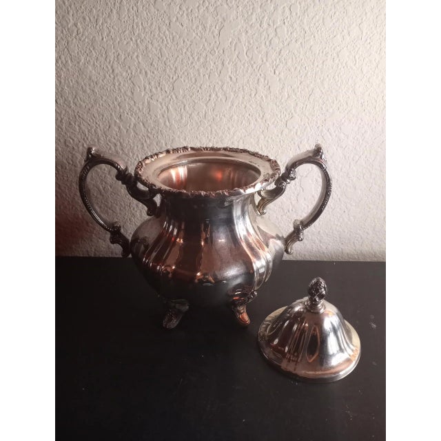 Vintage Towle Silverplated Sugar Bowl For Sale In Dallas - Image 6 of 8