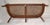 1970 Mid-Century Modern McGuire Attributed Solid Wood Caning Two-Seater Bench For Sale - Image 12 of 14