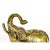 Mid-Century Modern Late 20th Century Pressed Tin Brass Elephant Lidded Box For Sale - Image 3 of 7