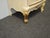 Vintage French Provincial Tallboy Dresser Lingerie Chest W Brass Hardware For Sale - Image 15 of 16